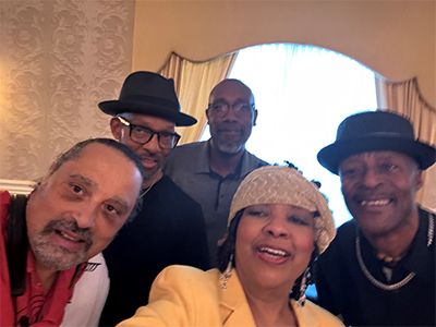 Legendary Philly vocalist and performer, Sherry Wilson Butler with musicians