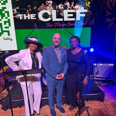 Sherry Wilson Butler with others at one of her singing gigs at The Philadelphia Clef Club